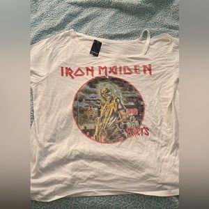 Iron Maiden band tee